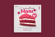 Valentine's Day Social Media Post, a Social Media Template by Saman Osama (Thumbnail 1 of 3)