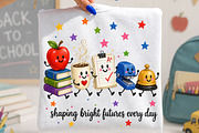 Back to School Png Design Bundle, a Seasonal Illustration by CreationArt (Thumbnail 9 of 11)