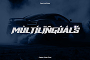 Esport Bold Font, a Font by artyway (Thumbnail 3 of 5)