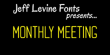 Monthly Meeting JNL