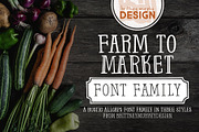 Farm to Market, a Font by Brittney Murphy Design (Thumbnail 1 of 6)