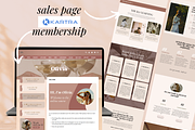 Kartra Sales Page + Membership, a Landing Page Template by Solana Creative Co. (Thumbnail 2 of 7)