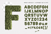 Green Grass or Fur Typo Creator, a Sans Serif Font by TVartworks (Thumbnail 8 of 14)