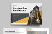 Architecture Construction Brochure, a Brochure Template by MightyDesign (Thumbnail 2 of 9)