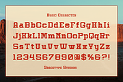 Mojave | Western Slab Serif, a Slab Serif Font by gracetype_studio (Thumbnail 10 of 12)