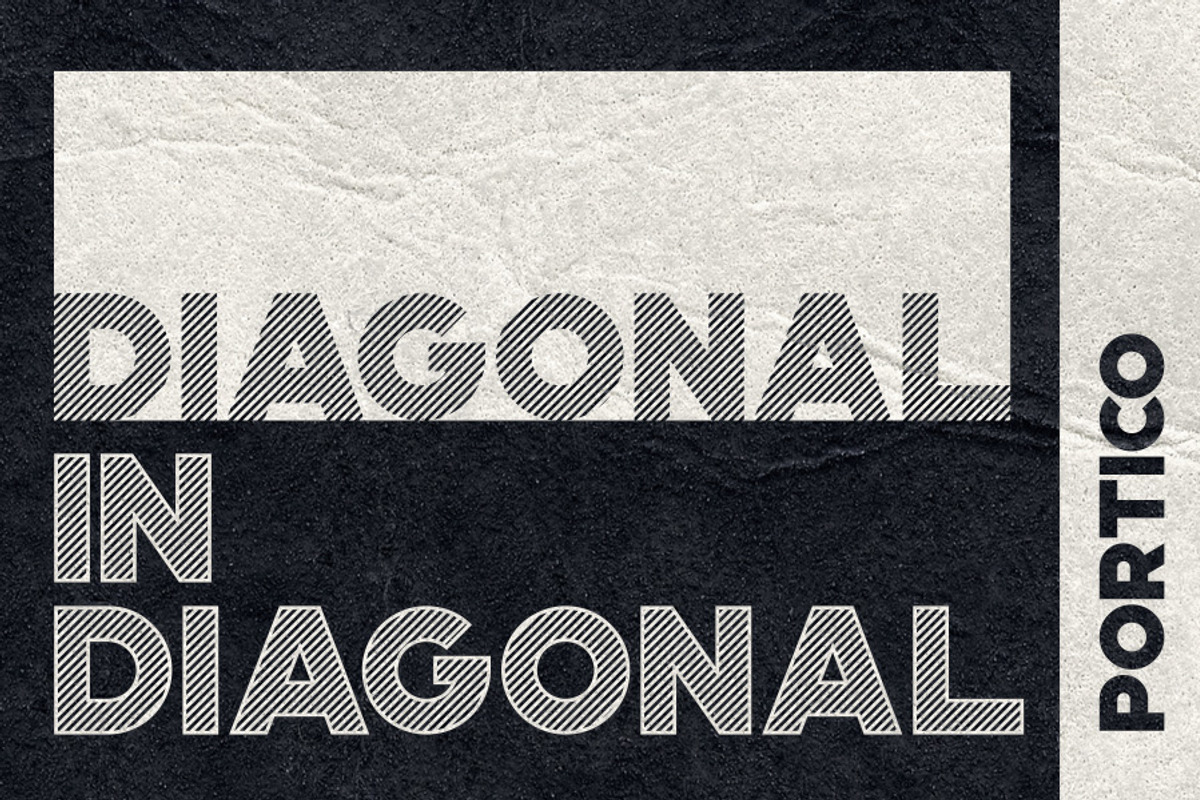 Portico Typeface preview 8