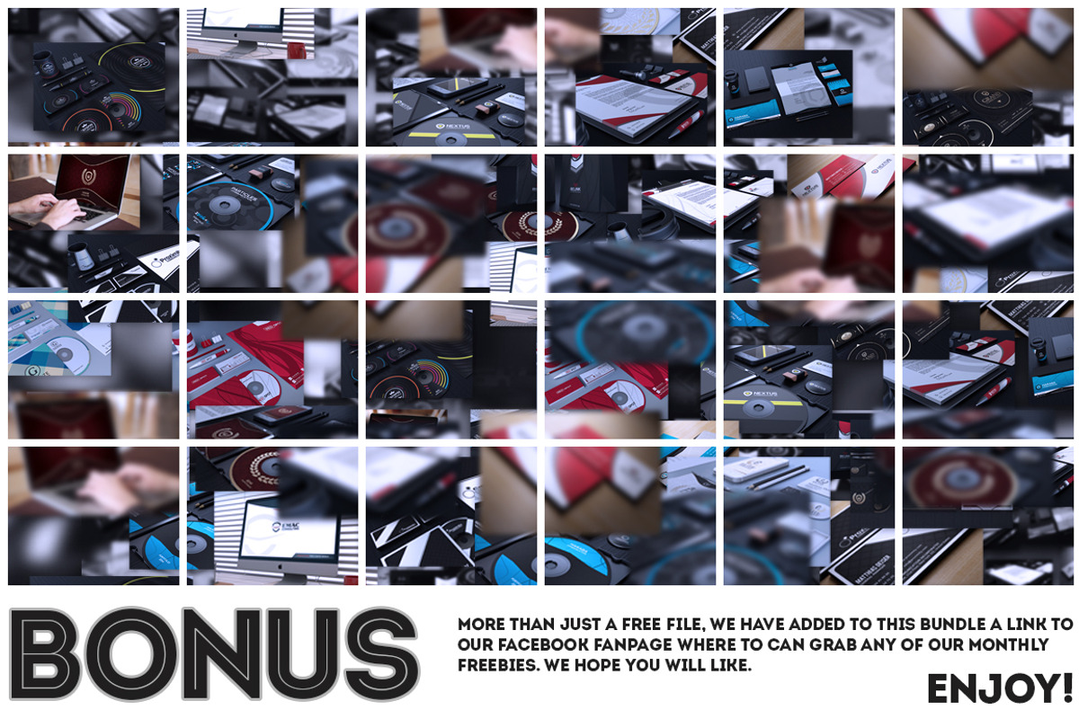 Corporate Identity Bundle +200 Files, a Stationery Template by Marvel (Photo 4 of 5)