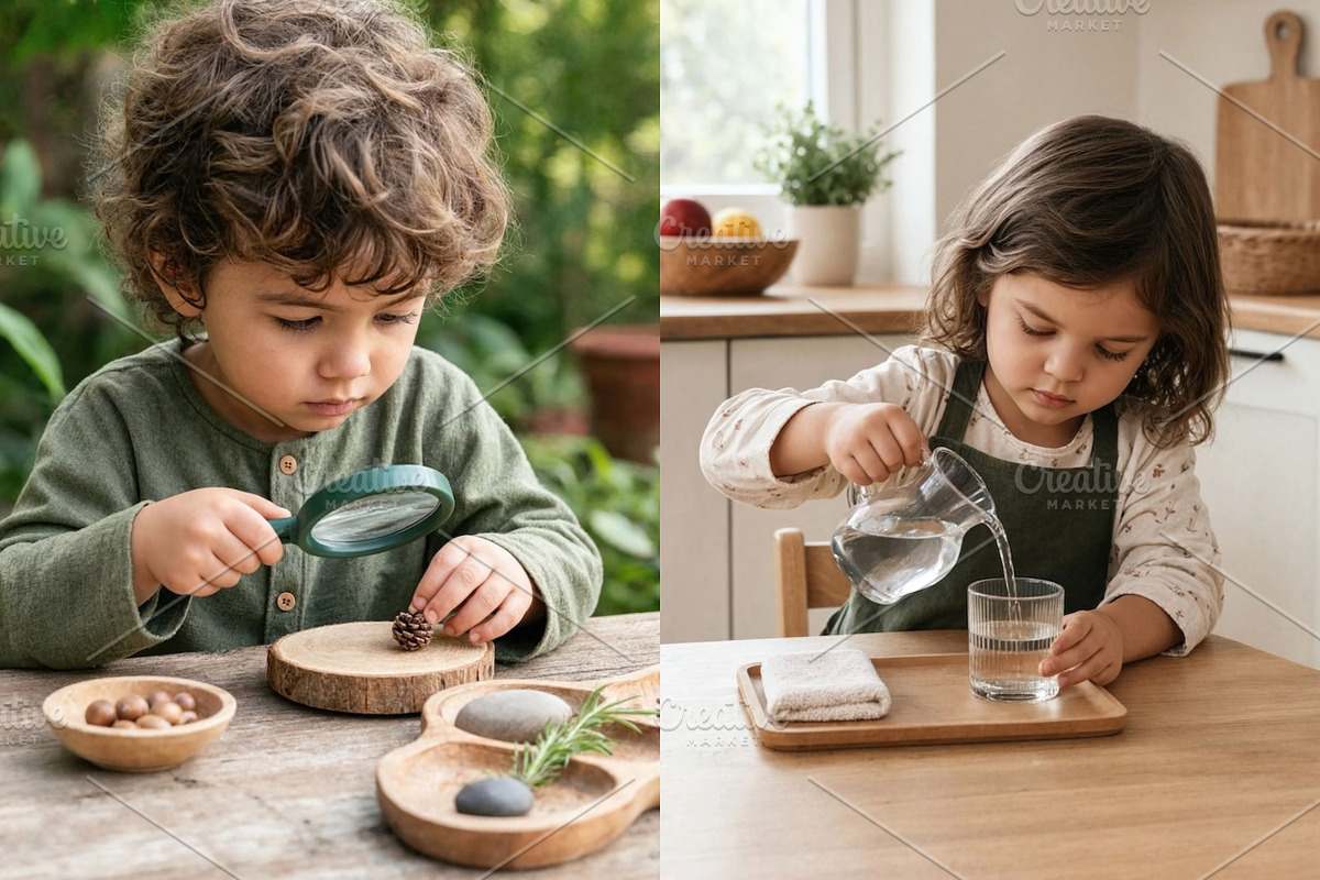 Montessori Play Stock Photo, a School & Education Photo by Selenique Studio (Photo 8 of 11)