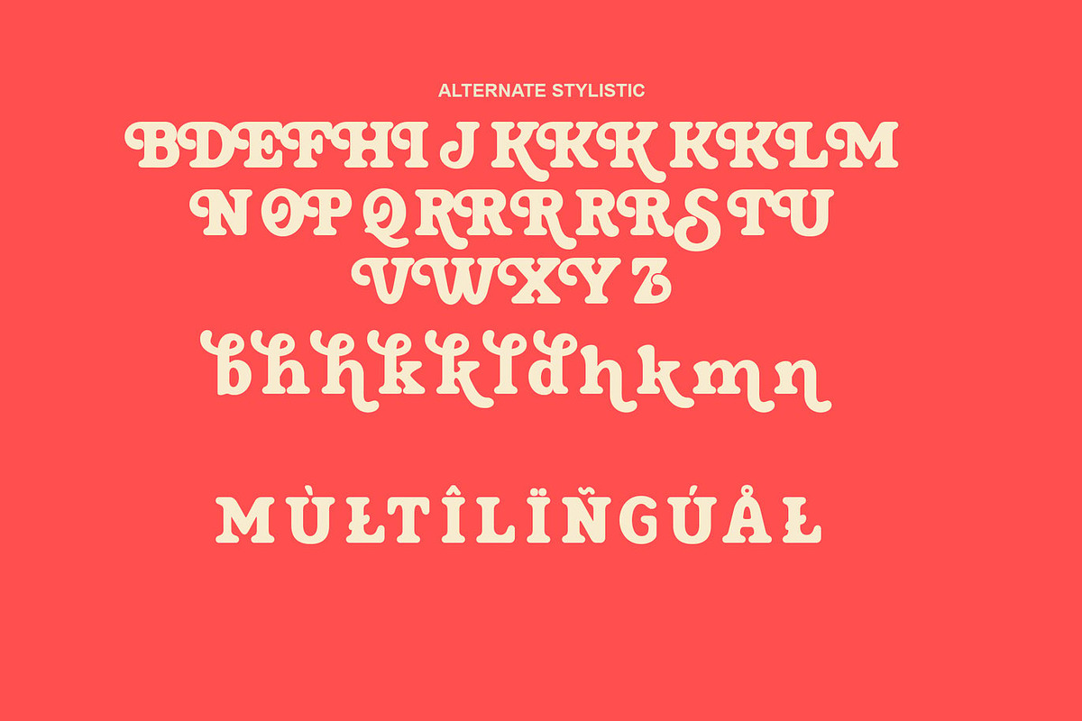 Combat - Display Serif Font, a Serif Font by Luna Shop (Photo 4 of 6)