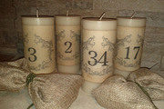 Vintage Wedding Candle Numbers, a Templates & Theme by Elegrad Design Agency (Thumbnail 2 of 3)