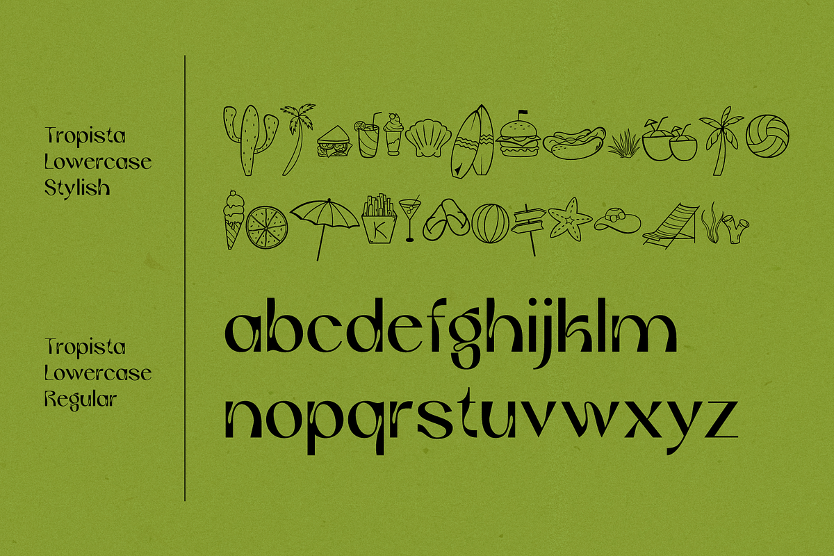 Tropista Tropical Concept, a Font by AuthenType (Photo 7 of 8)