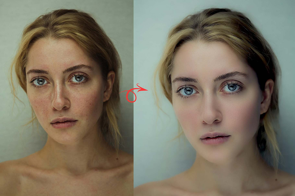 Skin Retouching Photoshop Action, an Action Add-On by MRI STUDIO (Photo 5 of 13)