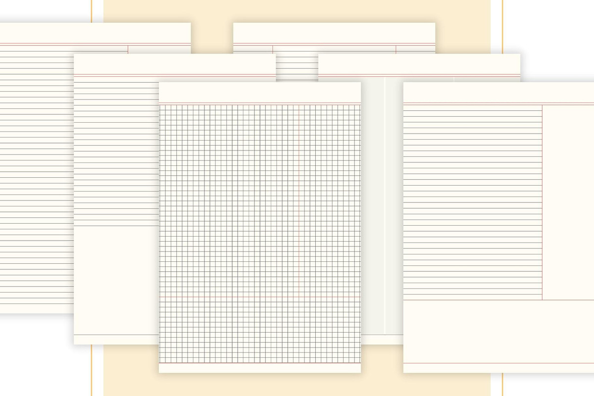 Simple and Minimal Printable Notes, a Stationery Template by CreativeBundlex (Photo 5 of 10)