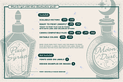 Vintage Potion Bottle Illustrations, an Object Illustration by TheFoodAtlas (Thumbnail 8 of 8)