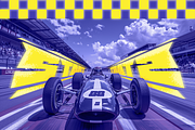 Racing Font – Sport and Racing Font, a Serif Font by Gassstype (Thumbnail 2 of 9)