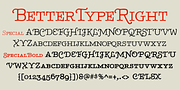 BetterTypeRight, a Handwritten Font by Ingrimayne Type (Thumbnail 9 of 10)
