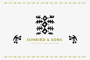 207 FOLK TROPICAL SHAPES AND BORDERS, a Decorative Illustration by Favete Art (Thumbnail 11 of 17)