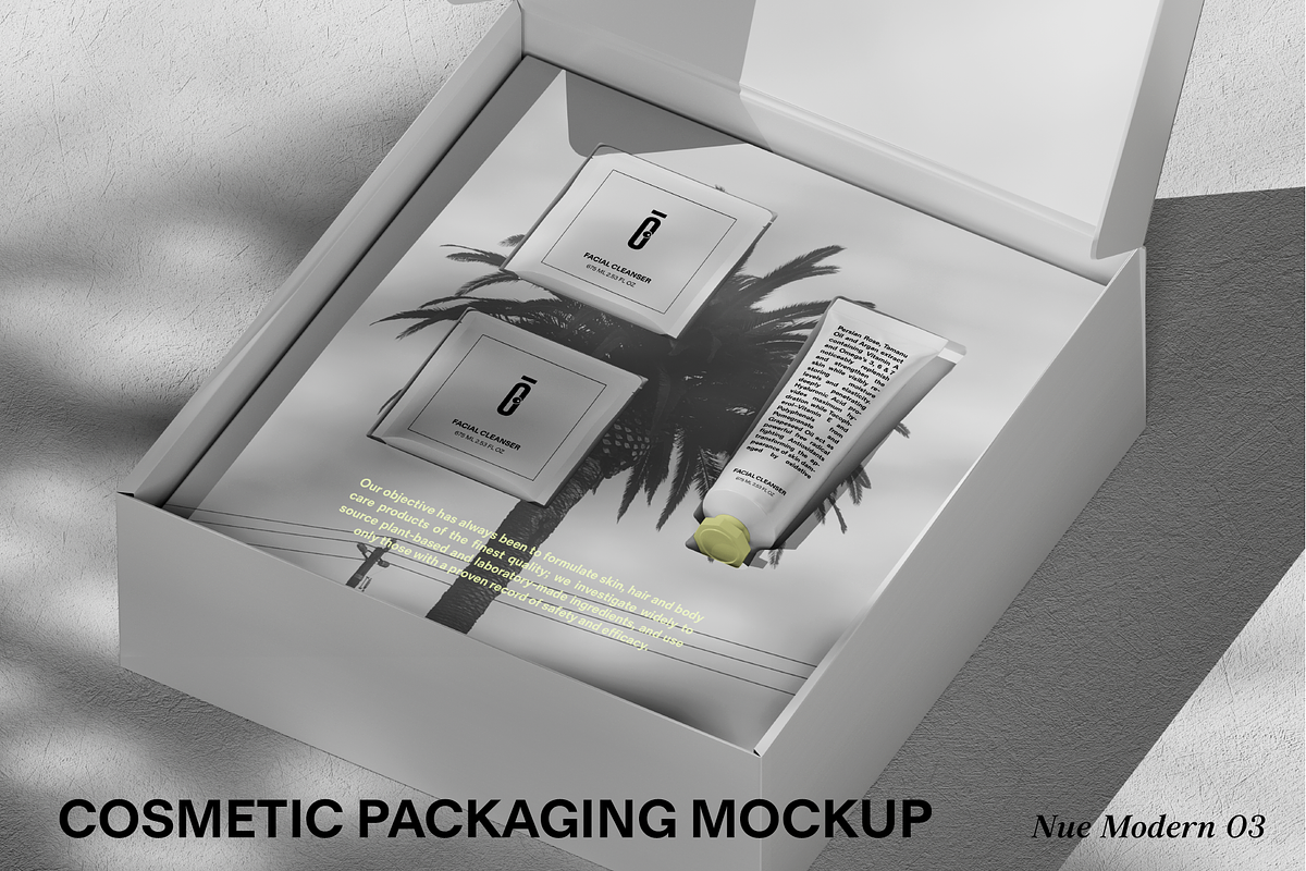 NMC - 03 Cosmetic packaging mockup, a Packaging Mockup by NOMINA (Photo 1 of 3)