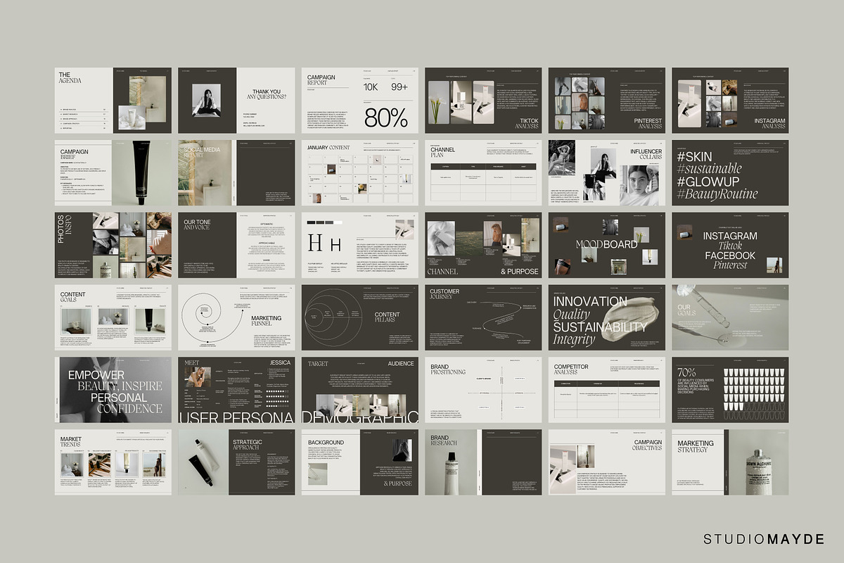 MYKONOS | Marketing Strategy Bundle, a Marketing Template by Studio Mayde (Photo 9 of 9)
