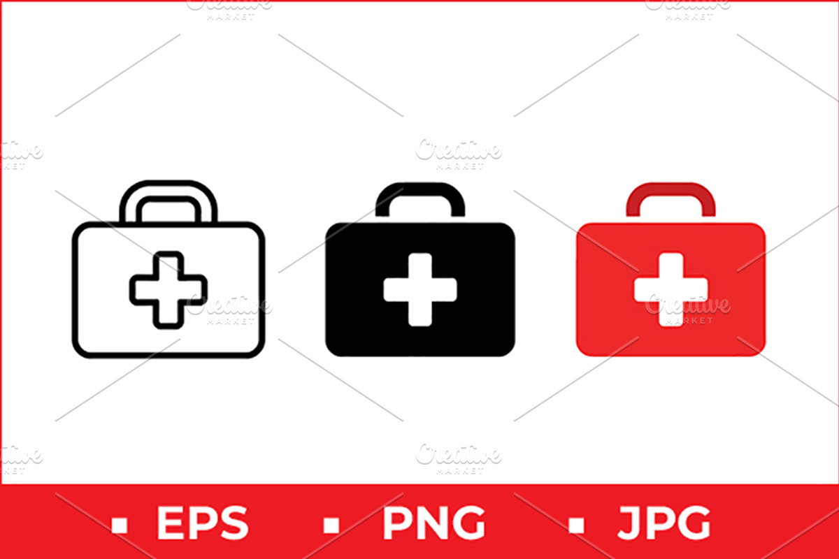 First Aid Kit Vector Design, a Solid Icon by Artonix (Photo 1 of 2)