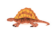 Dinosaurs, prehistoric raptors set, an Animal Illustration by Good Studio (Thumbnail 11 of 17)