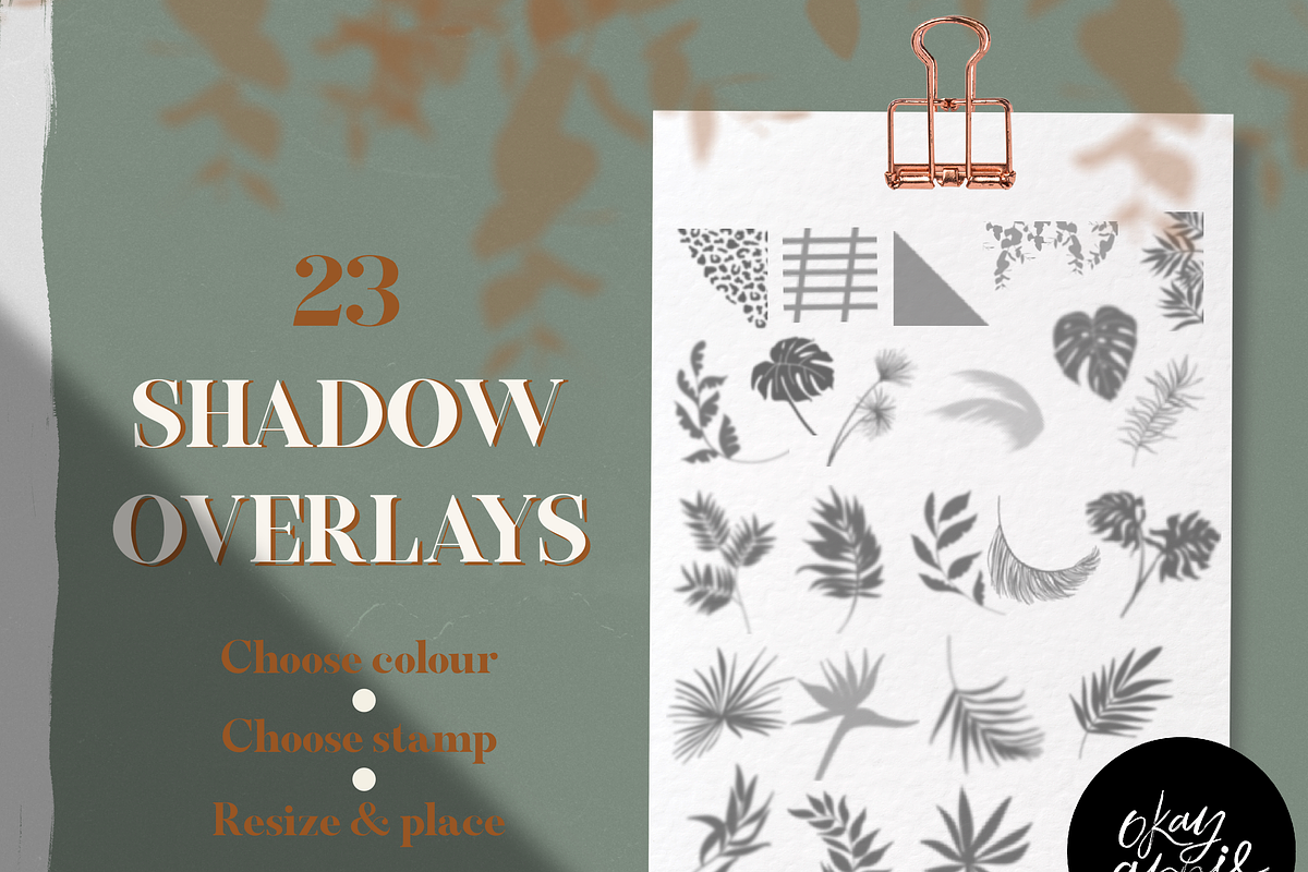 Wild Shadow Overlays for Procreate, a Brush Add-On by OkayAnnie Designs (Photo 9 of 9)