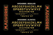 Madhorse Western Font, a Sans Serif Font by Cmptrules (Thumbnail 7 of 7)