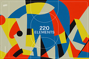 Bauhaus Paintings, a Decorative Illustration by Nomad Visuals (Thumbnail 7 of 21)