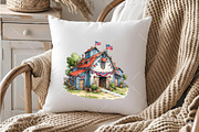 Whimsical Americana 4th of July Clip, an Illustration by OK Design (Thumbnail 6 of 6)