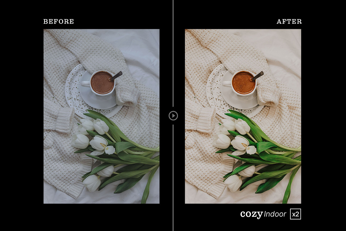 Cozy Indoor - Actions and Presets, a Preset Add-On by Hydrozi Presets (Photo 3 of 6)