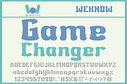 Apple to apple font, a Font by weknow (Thumbnail 3 of 5)