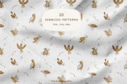 The Magic World - graphic collection, an Animal Illustration by polikarpovaart (Thumbnail 6 of 15)