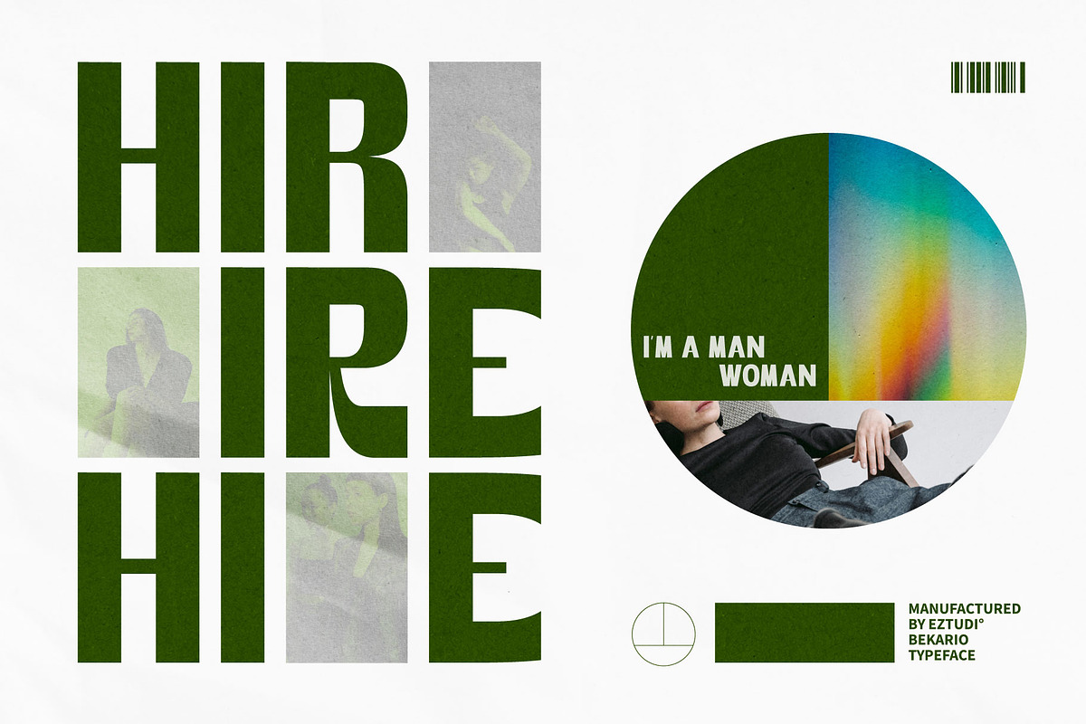 Ez-Bekario Sans Modern Display, a Sans Serif Font by Eztudio (Photo 9 of 15)