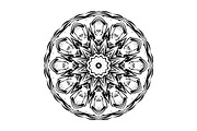 Ornamental Black White Mandala Pack, a Decorative Illustration by NJ Himel (Thumbnail 79 of 103)