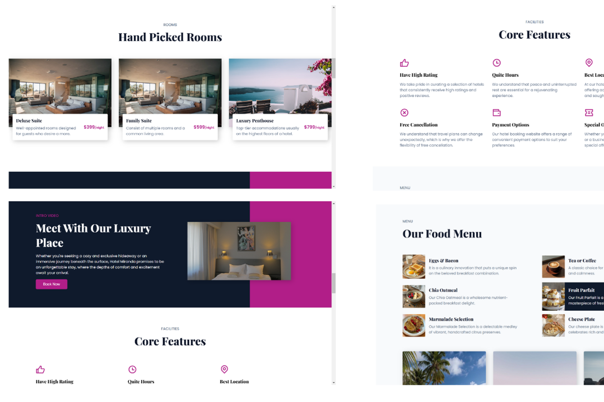 Ianopolis-Hotel Website Template, a HTML Template by NomaTemplates (Photo 4 of 8)