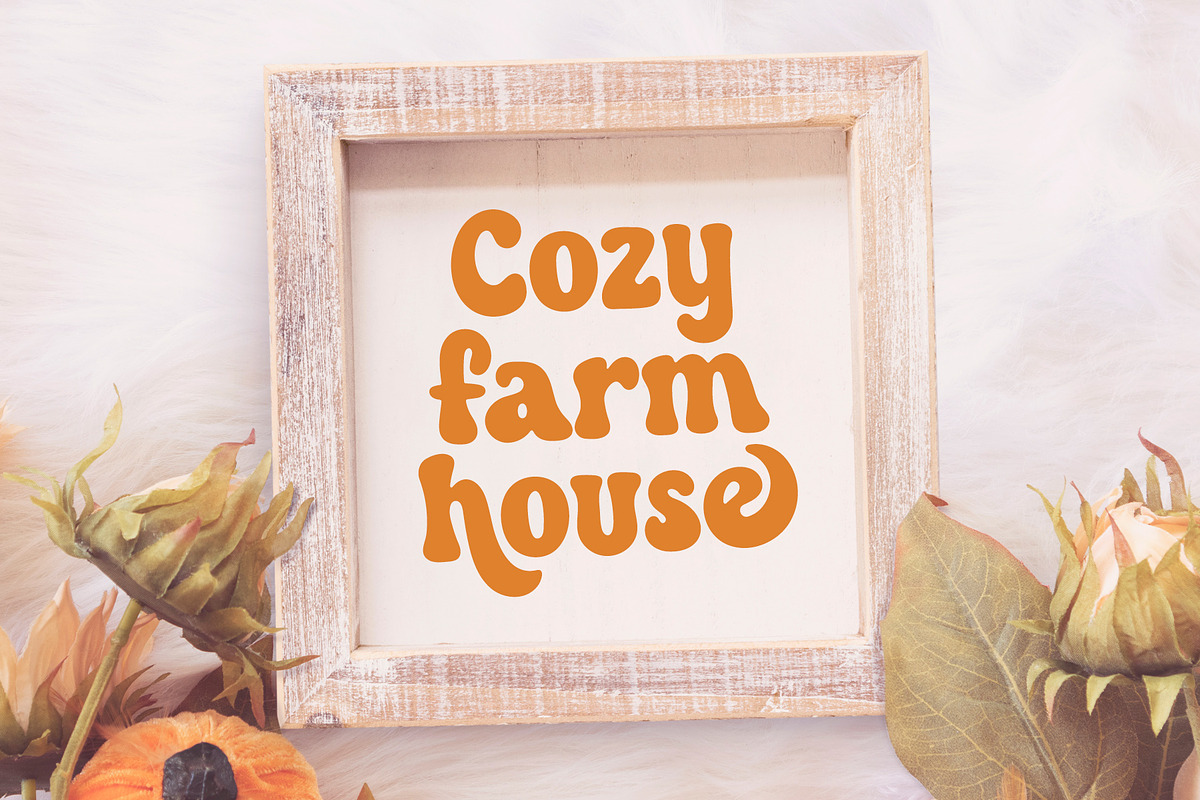 Yes Duke - Cute Retro Groovy Font, a Handwritten Font by Airotype (Photo 5 of 11)