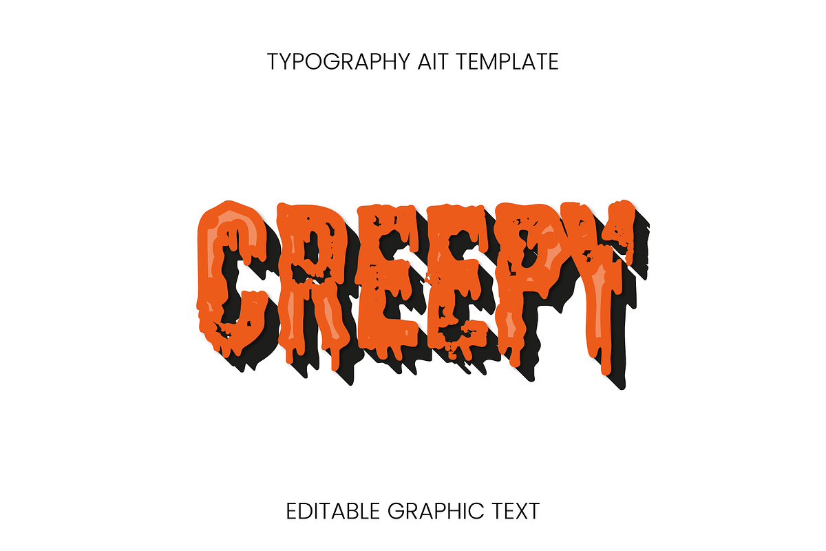 Dripping Horror Text Effect