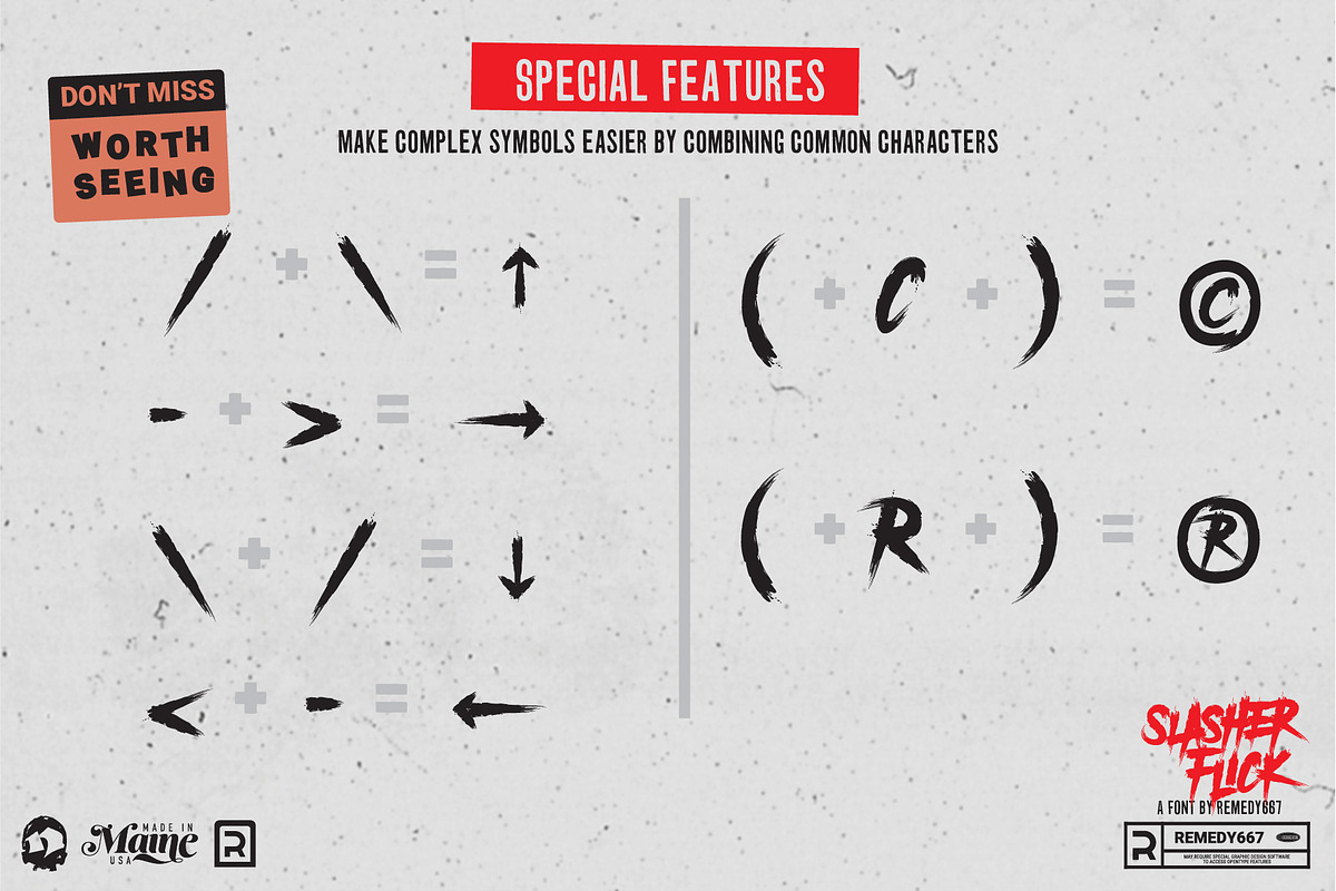 Slasher Flick - Horror Font, a Font by Remedy667 (Photo 6 of 8)