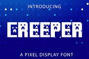 Creeper - Display Font, a Font by Densu Creative (Thumbnail 1 of 6)