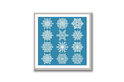 Snowflakes icon collection, an Outline Icon by RODINA (Thumbnail 2 of 3)
