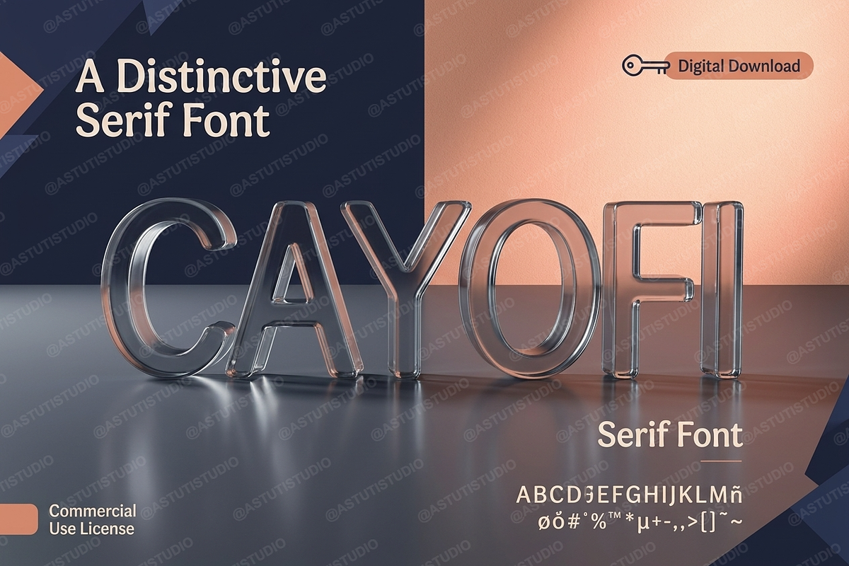Cayofi | Elegant Luxury Serif, a Serif Font by Astuti Studio (Photo 8 of 24)