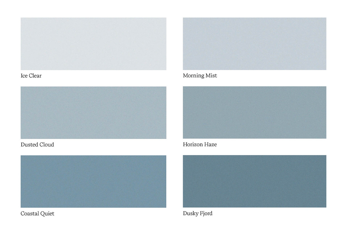 6 Pale Blue Grain Backgrounds, a Texture Graphic by CREATIVE WORKS. (Photo 5 of 5)