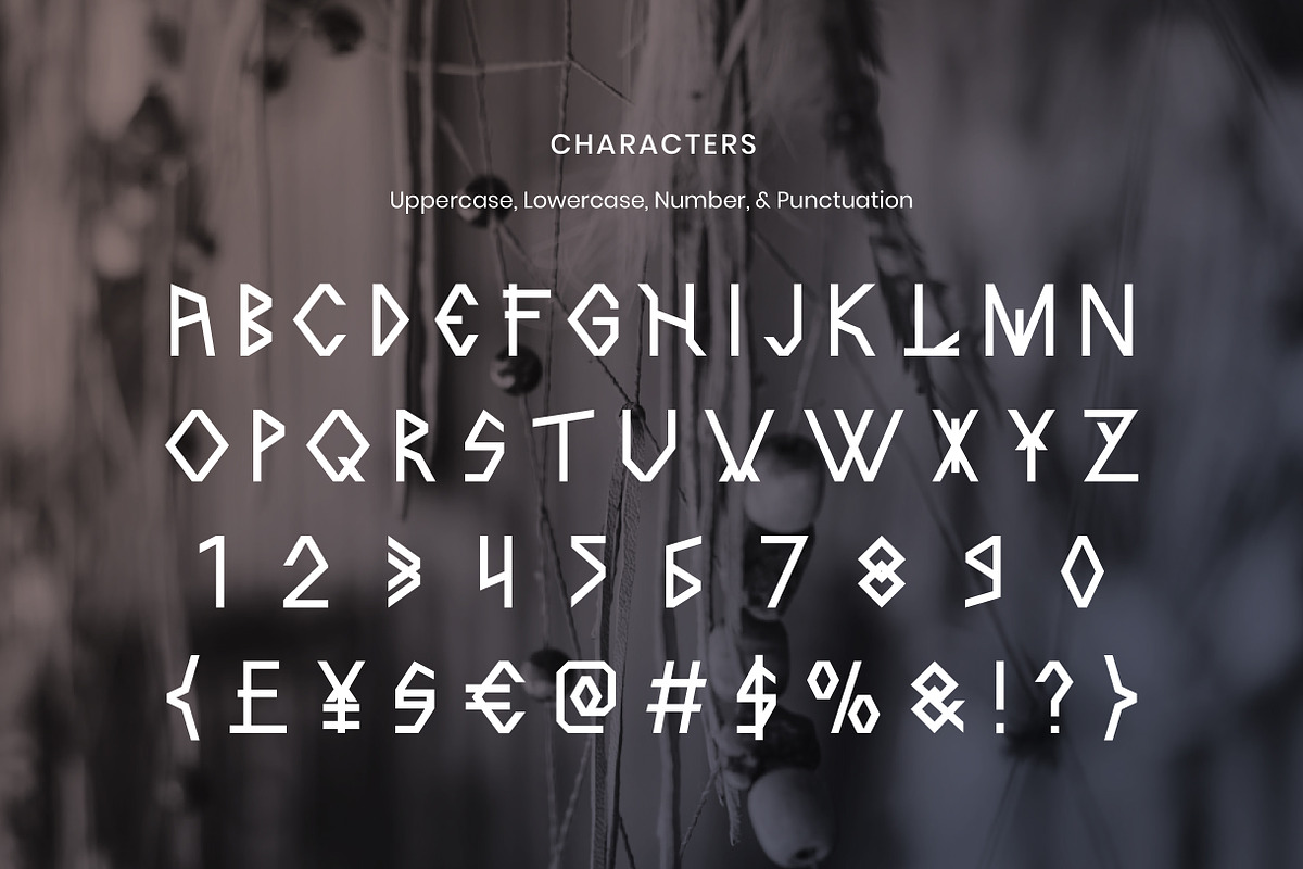 Graurinko Nordic Display Font, a Sans Serif Font by Vadovastd (Photo 2 of 7)
