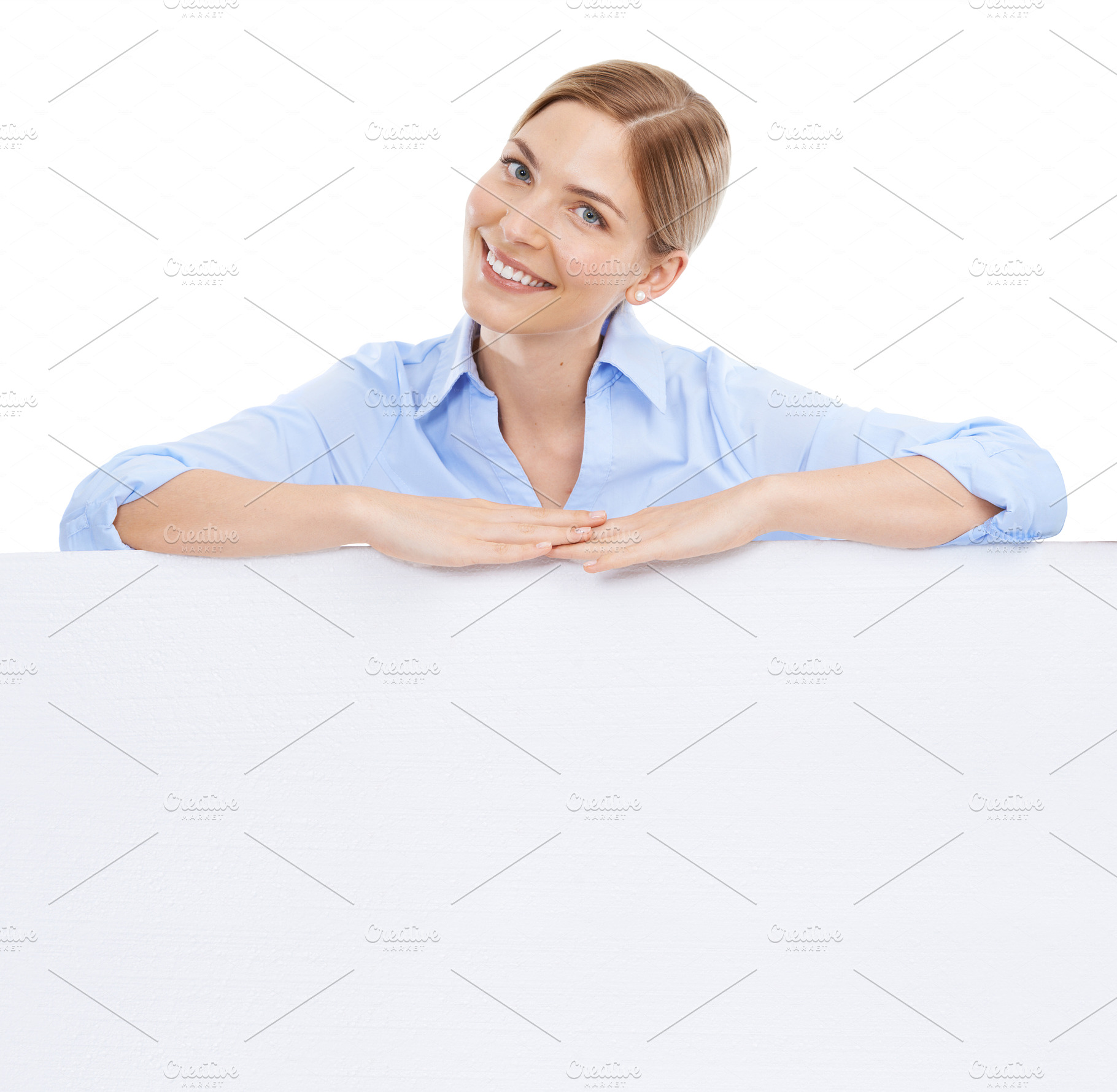 Confident in your copyspace, a Photo by Peopleimages.com