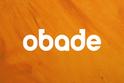 Obade Logo Font, a Sans Serif Font by Artiveko (Thumbnail 1 of 7)