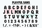 Playful Sans 3 Modern Display Font, a Script Font by Akrinity Digital (Thumbnail 3 of 4)