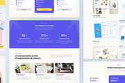 Digilink - Framer Template, a Landing Page Template by Agensip Design Agency (Thumbnail 2 of 8)