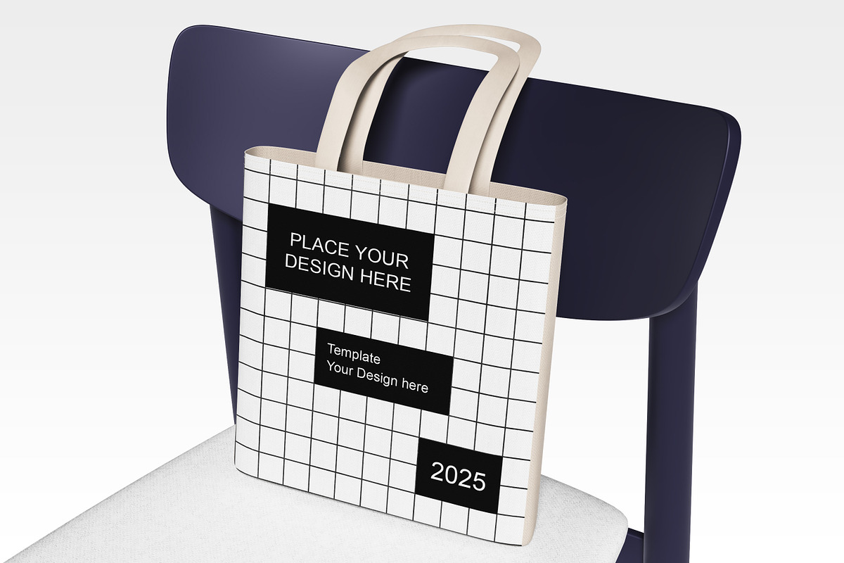 Tote Bag Mockup, a Product Mockup by graphicook (Photo 4 of 5)