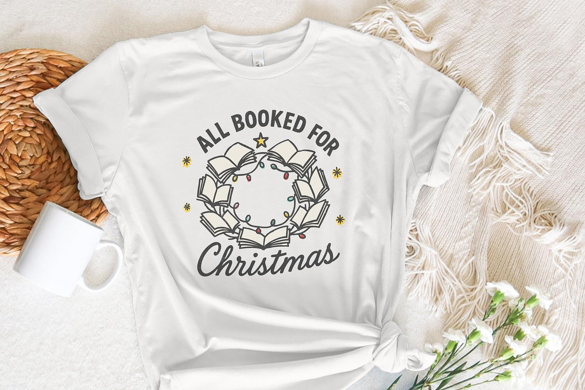 All Booked For Christmas PNG, Book, an Illustration by SharpMarketplace (Photo 7 of 9)