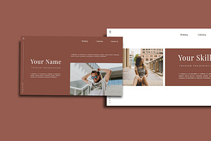 ZAHIRA - Google Slide Template